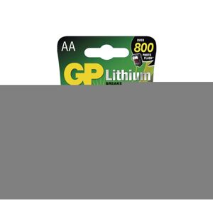 2 ks Lithiová baterie AA GP LITHIUM 1,5V