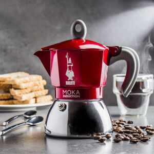 Bialetti New Moka Indukce 4 porce červená