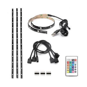 B.V.  - SADA 4x LED RGB Stmívatelný pásek 0,5m LED/2,5W/5V IP65 +DO