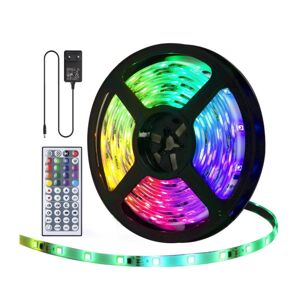 - LED RGB Stmívatelný venkovní pásek 5m LED/24W/12/230V IP65 + DO