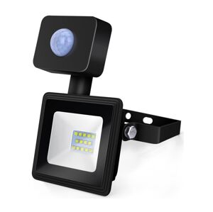 B.V.  - LED Reflektor se senzorem LED/10W/230V 6400K IP65 černá
