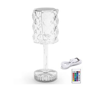 B.V. - LED RGB Stmívatelná nabíjecí stolní lampa LED/1W/5V 1800mAh 26 cm + DO B10311K8M