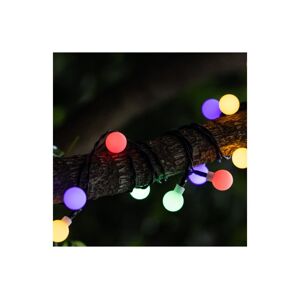 B.V.  - LED Solární dekorační řetěz 50xLED/8 funkcí 12m IP65 multicolor