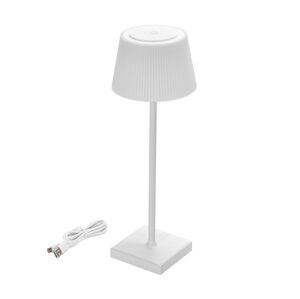 B.V.  - LED Venkovní stmívatelná nabíjecí lampa LED/4W/5V 3600mAh bílá IP54