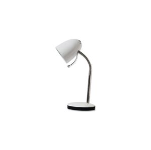 - Stolní lampa 1xE27/36W/230V bílá/chrom