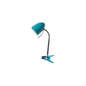 - Stolní lampa s klipem 1xE27/36W/230V modrá/chrom