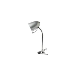 - Stolní lampa s klipem 1xE27/36W/230V stříbrná/chrom