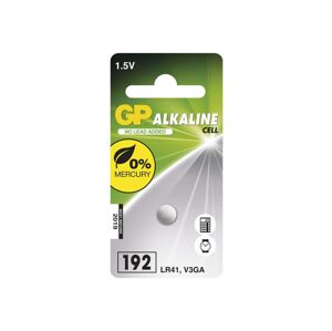 Alkalická baterie knoflíková LR41 GP ALKALINE 1,5V/24 mAh