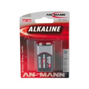 ANSMANN Ansmann 09887 6LR61 9V Block RED - alkalická baterie 9V