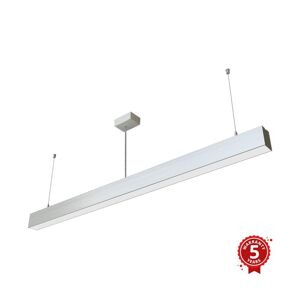 APLED APLED - LED Lustr na lanku LOOK LED/46W/230V 4000K 120 cm stříbrná