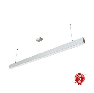 APLED APLED - LED Lustr na lanku LOOK LED/58W/230V 4000K 150 cm stříbrná