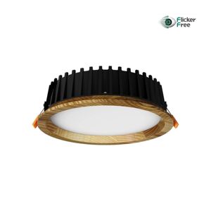 APLED APLED - LED Podhledové svítidlo RONDO LED/6W/230V 3000K pr. 15 cm jasan masiv