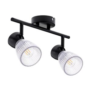 Bodové svítidlo BEST 2xE14/40W/230V černá