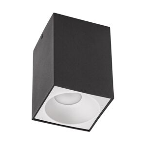 Bodové svítidlo CHLOE 1xGU10/50W/230V hranatý černá/bílá