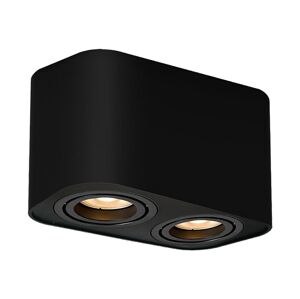 Rabalux Rabalux 2053 - Bodové svítidlo KOBALD 2xGU10/42W/230V černá