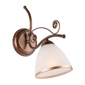 Brilagi Brilagi - LED Nástěnné svítidlo ANTICO 1xE27/60W/230V bronz patina