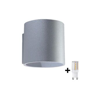 Brilagi Brilagi -  LED Nástěnné svítidlo FRIDA 1xG9/4W/230V šedá