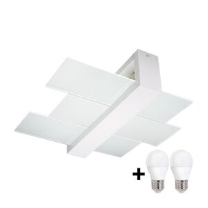 Brilagi Brilagi -  LED Stropní svítidlo HERA 2xE27/7,5W/230V bílá