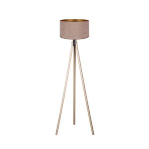 Brilagi Brilagi - Stojací lampa VELVET 1xE27/60W/230V béžová
