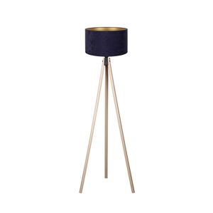 Brilagi Brilagi - Stojací lampa VELVET 1xE27/60W/230V béžová/modrá