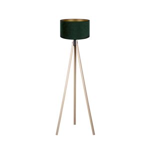 Brilagi Brilagi - Stojací lampa VELVET 1xE27/60W/230V béžová/zelená