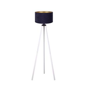 Brilagi Brilagi - Stojací lampa VELVET 1xE27/60W/230V bílá/modrá