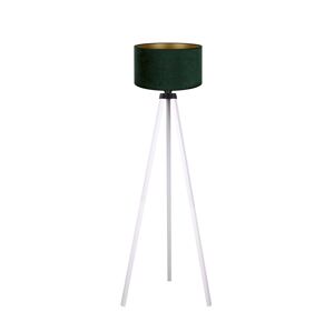 Brilagi Brilagi - Stojací lampa VELVET 1xE27/60W/230V bílá/zelená