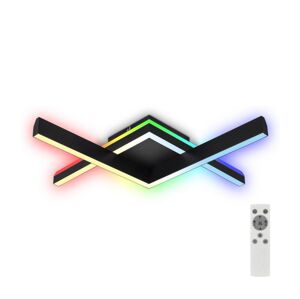 Brilo Brilo - LED RGBW Stmívatelný přisazený lustr FRAME 2xLED/9W/230V 2700-6500K + DO
