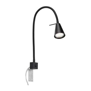 Briloner Briloner 2080-015 - LED Nástěnná lampa COMFORT LIGHT 1xGU10/5W/230V černá