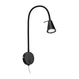 Briloner Briloner 2082-015 - LED Nástěnná lampa COMFORT LIGHT 1xGU10/5W/230V černá