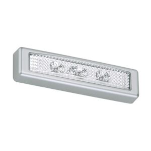 Briloner Briloner 2689-034-LED Dotykové orientační svítidlo LERO LED/0,18W/3xAAA stříbrná