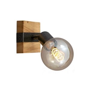 Briloner Briloner 2900-011 - Nástěnné bodové svítidlo WOOD BASIC 1xE27/25W/230V
