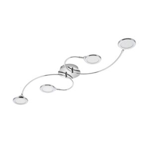 Briloner Briloner 3660-048 - LED Stmívatelný přisazený lustr CIRCOLARE 4xLED/5W/230V