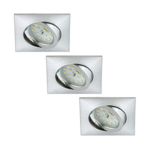 Briloner Briloner 6997-039 - SADA 3x LED Koupelnové podhledové svítidlo LED/5W/230V IP23