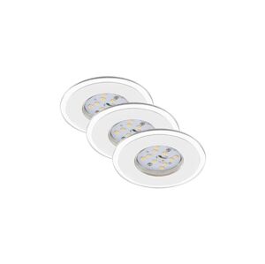 Briloner Briloner 7197-036-SADA 3x LED Stmívatelné koupelnové svítidlo LED/4,5W/230V IP44