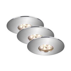 Briloner Briloner 7240-038 - SADA 3x LED Koupelnové svítidlo ATTACH LED/1,8W/230V IP44