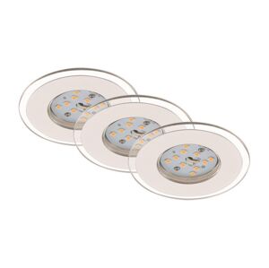 Briloner Briloner 7257-036 - SADA 3x LED Koupelnové svítidlo ATTACH LED/4,5W/230V IP44