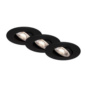 Briloner Briloner - SADA 3x LED Koupelnové podhledové svítidlo LED/4,9W/230V IP23