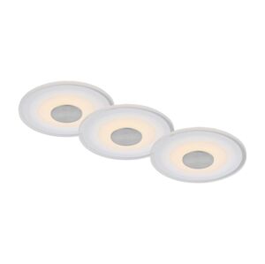 Briloner Briloner - SADA 3x LED Koupelnové podhledové svítidlo LED/6W/230V IP44 chrom