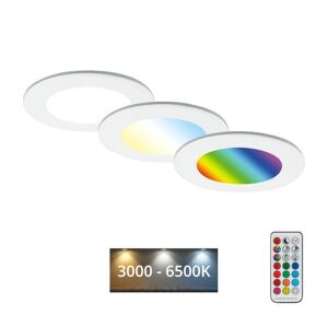Briloner Briloner - SADA 3x LED Stmívatelné koupelnové svítidlo LED/4,8W/230V IP65