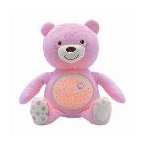 Chicco Chicco - Projektor s melodií BABY BEAR 3xAAA růžová