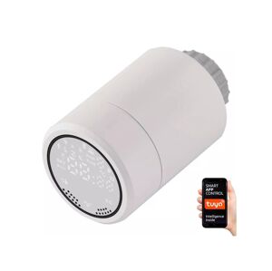 Chytrá termostatická hlavice s LCD displejem GoSmart M30x1,5 2xAA/1,5V Tuya
