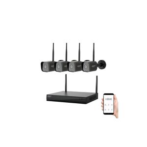 iGET Chytrý kamerový systém + 4x kamera se senzorem 2K+ 12V IP65 Wi-Fi