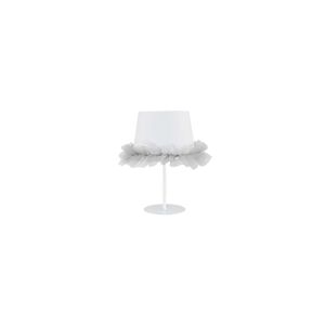 Dětská stolní lampa BALLET 1xE14/40W/230V bílá/šedá
