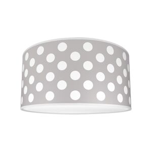 Dětské stropní svítidlo DOTS GREY 2xE27/60W/230V šedá