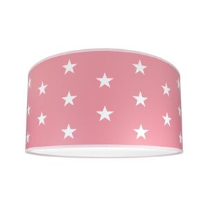 Dětské stropní svítidlo STARS PINK 2xE27/60W/230V růžová
