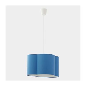 Dětský lustr na lanku CLOUD 1xE27/25W/230V modrá 3362