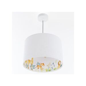 Dětský lustr na lanku SWEET DREAMS 1xE27/60W/230V pr. 30 cm