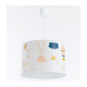 Dětský lustr na lanku SWEET DREAMS 1xE27/60W/230V pr. 30 cm