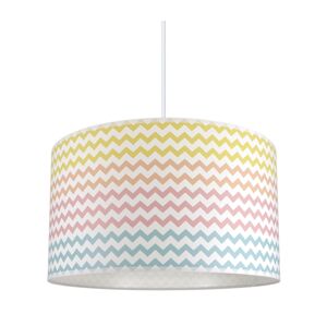 Dětský lustr na lanku ZYGZAK 1xE27/60W/230V 9055